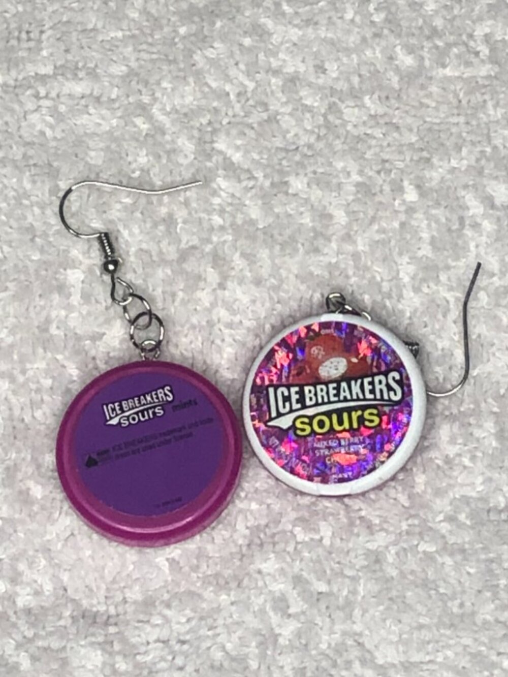Mini Brands Ice Breakers Store Sour Earrings